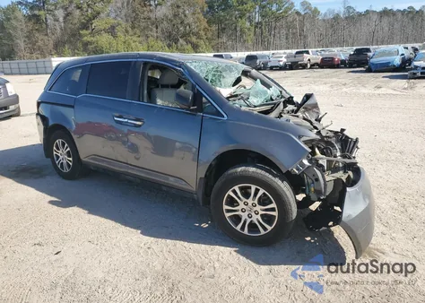 2012 Honda Odyssey Exl z USA, uszkodzony, nr VIN 5FNRL5H68CB055676